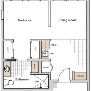 Villa Lorena floor plan 1 bedroom.JPG