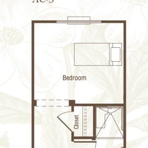 ActivCare at Mission Bay floor plans Level 1 studio.JPG