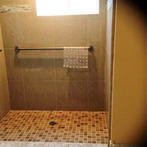 Adelanto Covenant Care I roll in shower.JPG