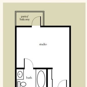 Atria - Del Sol floor plan AL studio.JPG