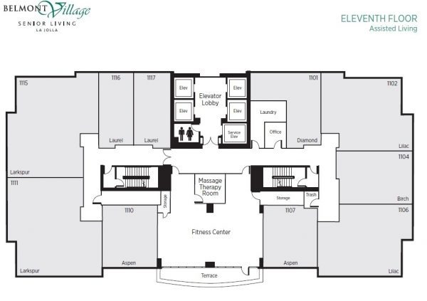 Belmont Village La Jolla 23 - Floor Plan - Eleventh Floor AL.jpg