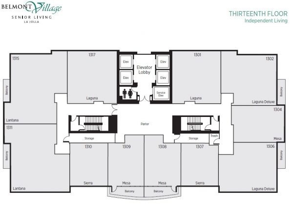 Belmont Village La Jolla 25 - Floor Plan - Thirteenth Floor IL.jpg