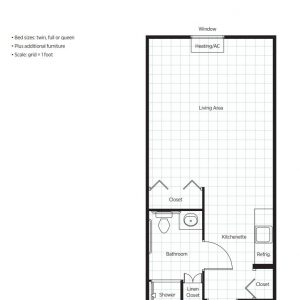 Belmont Village Sabre Springs floor plan AL studio Laurel.JPG