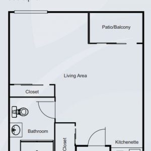 Brookdale Brookhurst floor plan studio deluxe.JPG