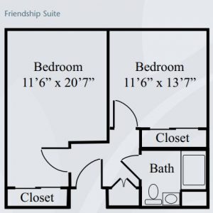 Brookdale Oceanside floor plan friendship suite.JPG