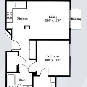 Brookdale San Marcos floor plan 1 bedroom deluxe.JPG