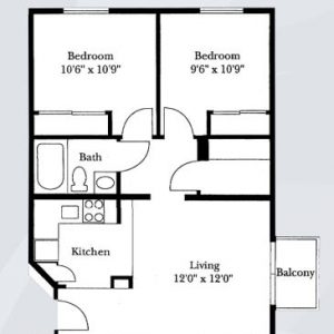 Brookdale San Marcos floor plan 2 bedroom.JPG