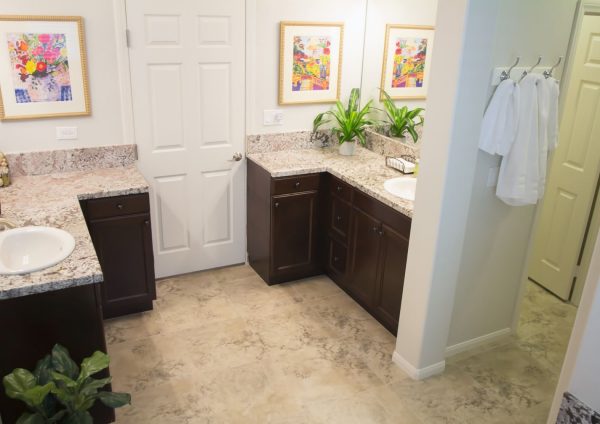 Casa Cielo restroom double sinks.JPG