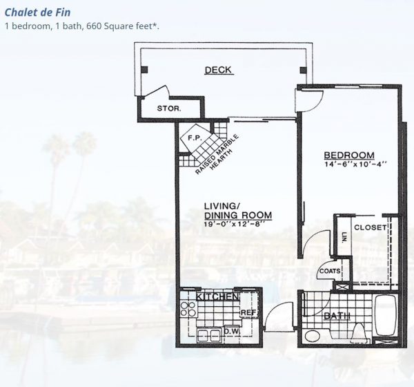 Chateau Lake San Marcos Community Care Center Floor Plan - 1 bedroom 1 bath.JPG