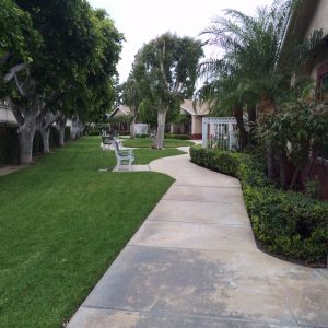 Crescent Landing at Santa Ana Memory Care walkway 2.JPG