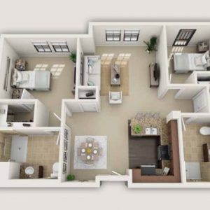 Crestavilla Senior Living floor plan 2 bedroom.JPG