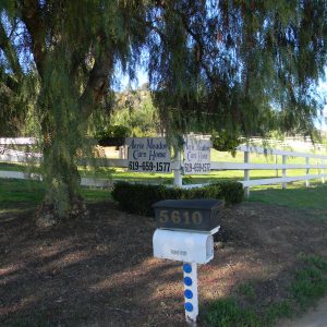 Dehesa View Manor front sign.JPG