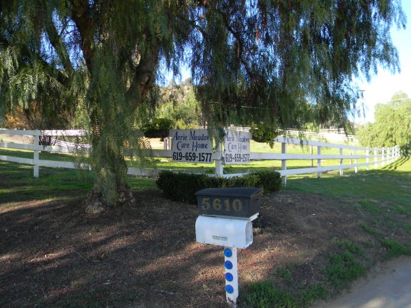 Dehesa View Manor front sign.JPG