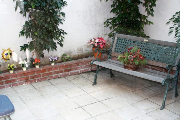 Fountain Valley Senior Homes II patio.JPG