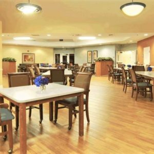 Grossmont Gardens Memory Care 3 - dining hall.JPG