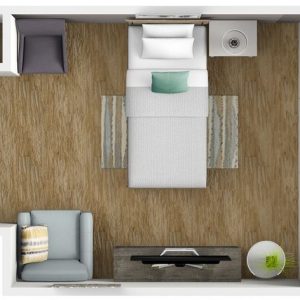 Grossmont Gardens Memory Care floor plan private suite.JPG