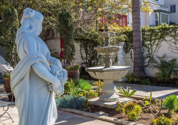 Harborview Senior Assisted Living garden fountain.JPG