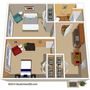 Ivy Park at La Palma floor plan private room shared bath companion suite.JPG