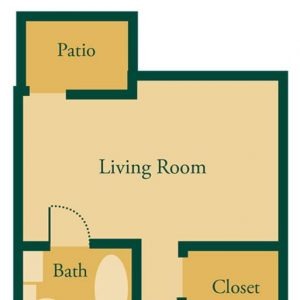 Ivy Park at San Juan Capistrano floor plan studio deluxe.JPG