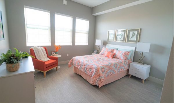 La Marea Senior Living 7 - one bedroom - bedroom.JPG