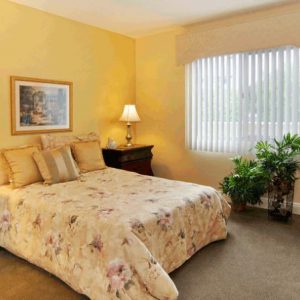 Laguna Estates Senior Living 6 - One bedroom unit, bedroom.jpg