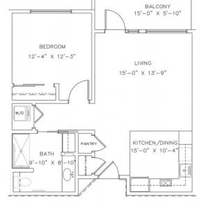 Meadowbrook Village Christian Retirement Community floor plan AL 1 bedroom 2.JPG