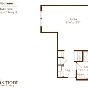 Oakmont of Huntington Beach floor plan studio Madrone.JPG