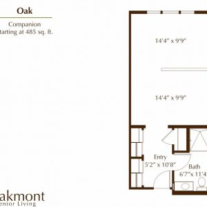 Oakmont of Pacific Beach floor plan shared room Oak.JPG