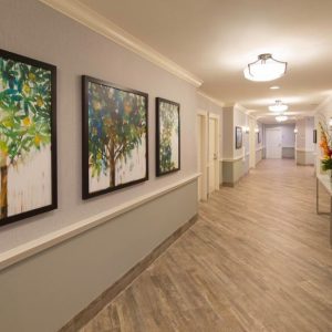 Oakmont of Pacific Beach hallway.JPG