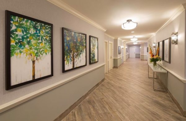 Oakmont of Pacific Beach hallway.JPG