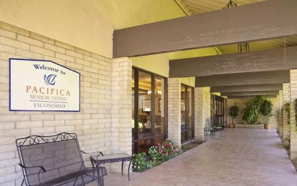 Pacifica Senior Living - Escondido 1 - front patio.JPG