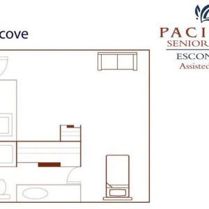 Pacifica Senior Living - Escondido floor plan alcove.JPG