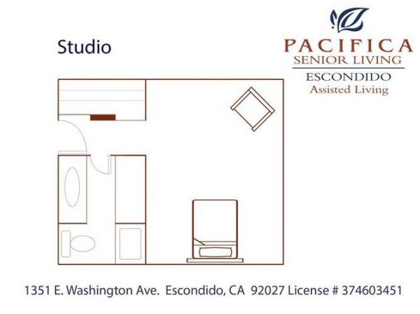 Pacifica Senior Living - Escondido floor plan studio.JPG