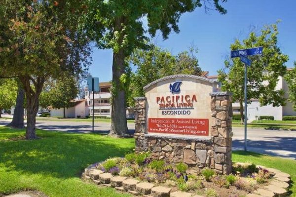 Pacifica Senior Living - Escondido front sign.JPG