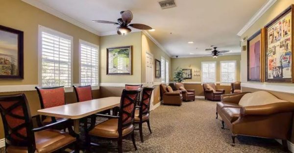 Pacifica Senior Living - Newport Mesa living and dining room.JPG