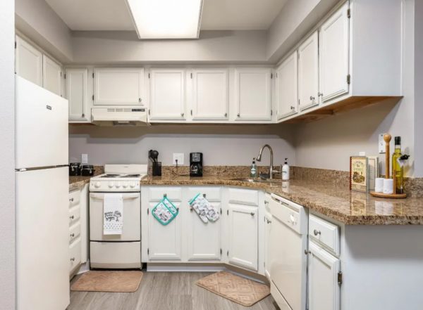 Pacifica Senior Living Poway apartment kitchenette.JPG