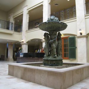 Paradise Village fountain.JPG