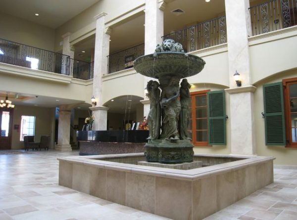 Paradise Village fountain.JPG