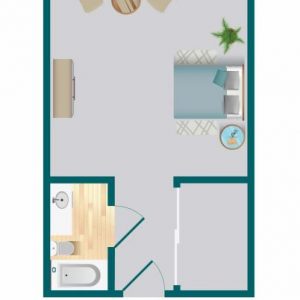 Park Regency Retirement Center floor plan AL studio.JPG