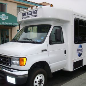 Park Regency Retirement Center van.JPG