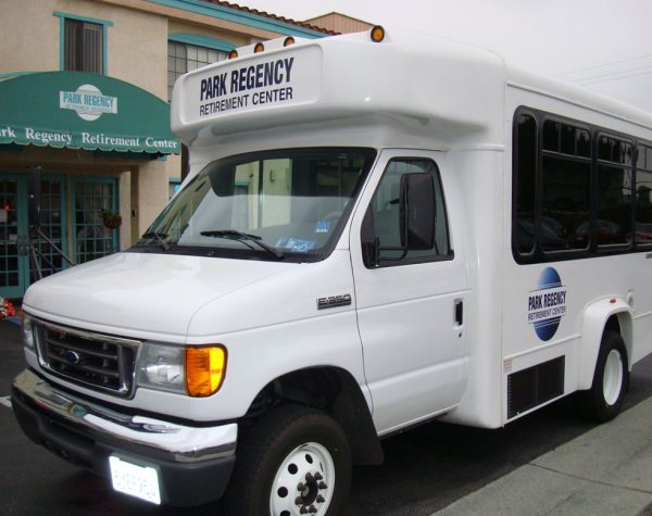 Park Regency Retirement Center van.JPG