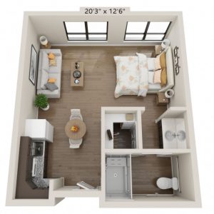 Park View Estates 13 - Floor Plan studio deluxe.JPG