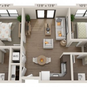 Park View Estates 15 - Floor Plan Two bedroom.JPG