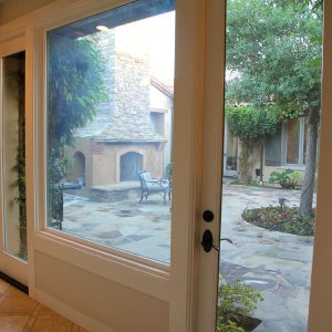 Rancho Santa Fe Villa patio.JPG