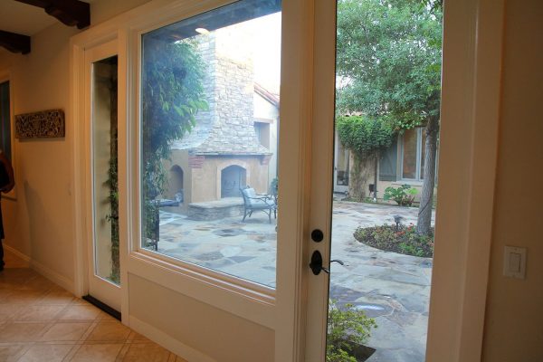 Rancho Santa Fe Villa patio.JPG