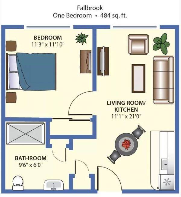 Regency Fallbrook floor plan 1 bedroom.JPG