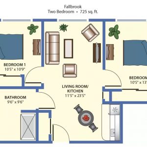 Regency Fallbrook floor plan 2 bedroom.JPG