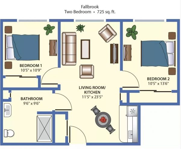 Regency Fallbrook floor plan 2 bedroom.JPG