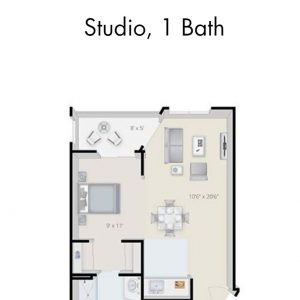 Regents Point floor plan IL studio.JPG