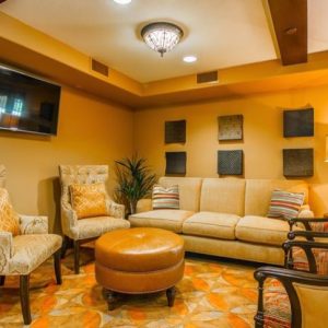 Remington Club of Rancho Bernardo 4 - tv area.JPG